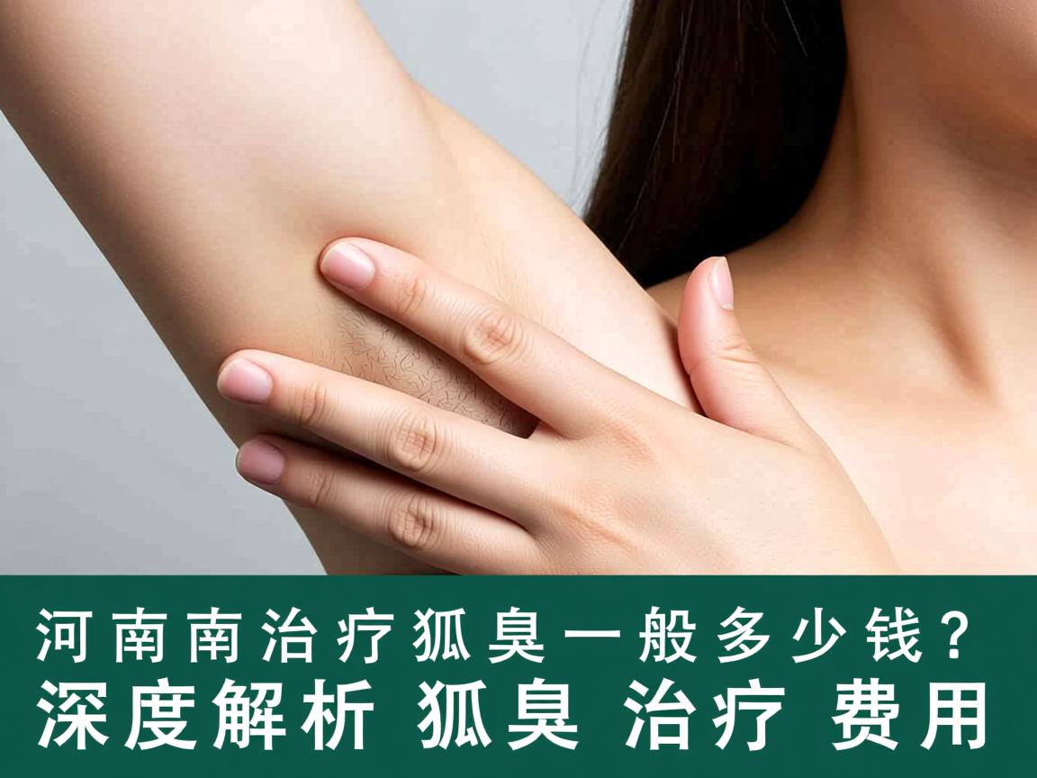 河南治疗狐臭一般多少钱？深度解析狐臭治疗费用