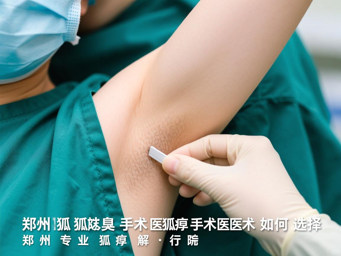 郑州狐臭手术医院解析，郑州专业狐臭手术医院如何选择