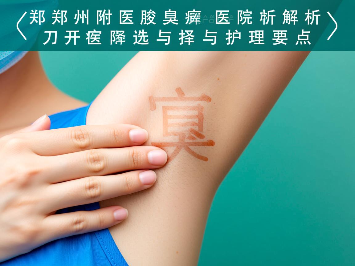 郑州附医腋臭医院解析,郑州腋臭开刀医院的选择与护理要点 郑州附医腋臭医院解析,郑州腋臭开刀医院的选择与护理要点