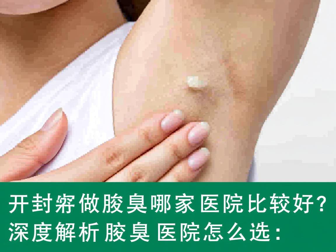 开封做腋臭哪家医院比较好?深度解析腋臭医院怎么选 开封做腋臭哪家医院比较好?深度解析腋臭医院怎么选