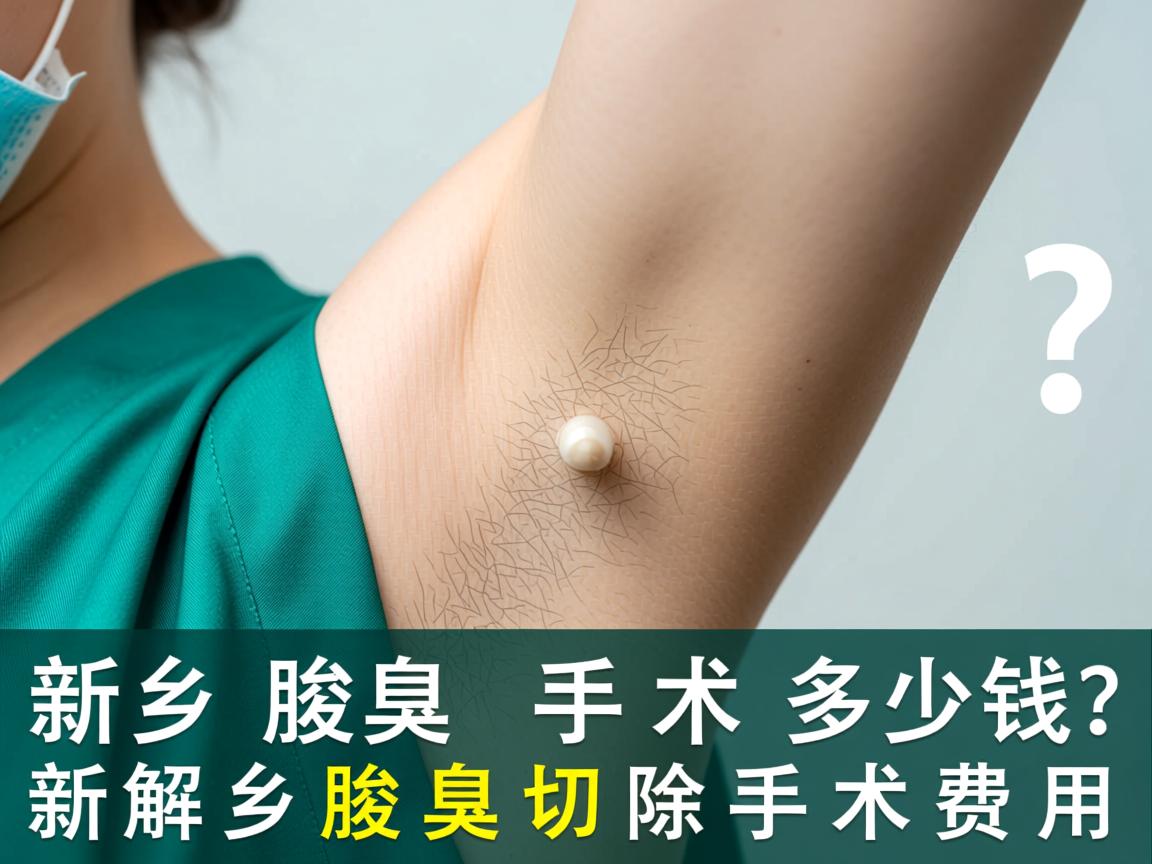 新乡腋臭手术多少钱?解析新乡腋臭切除手术费用 新乡腋臭手术多少钱?解析新乡腋臭切除手术费用