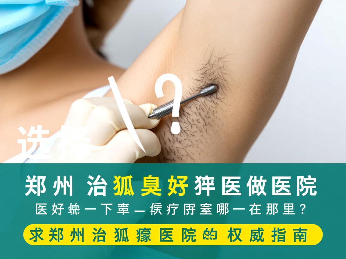 郑州治狐臭医院做好的在哪里?选择郑州治狐臭医院的权威指南 郑州治狐臭医院做好的在哪里?选择郑州治狐臭医院的权威指南