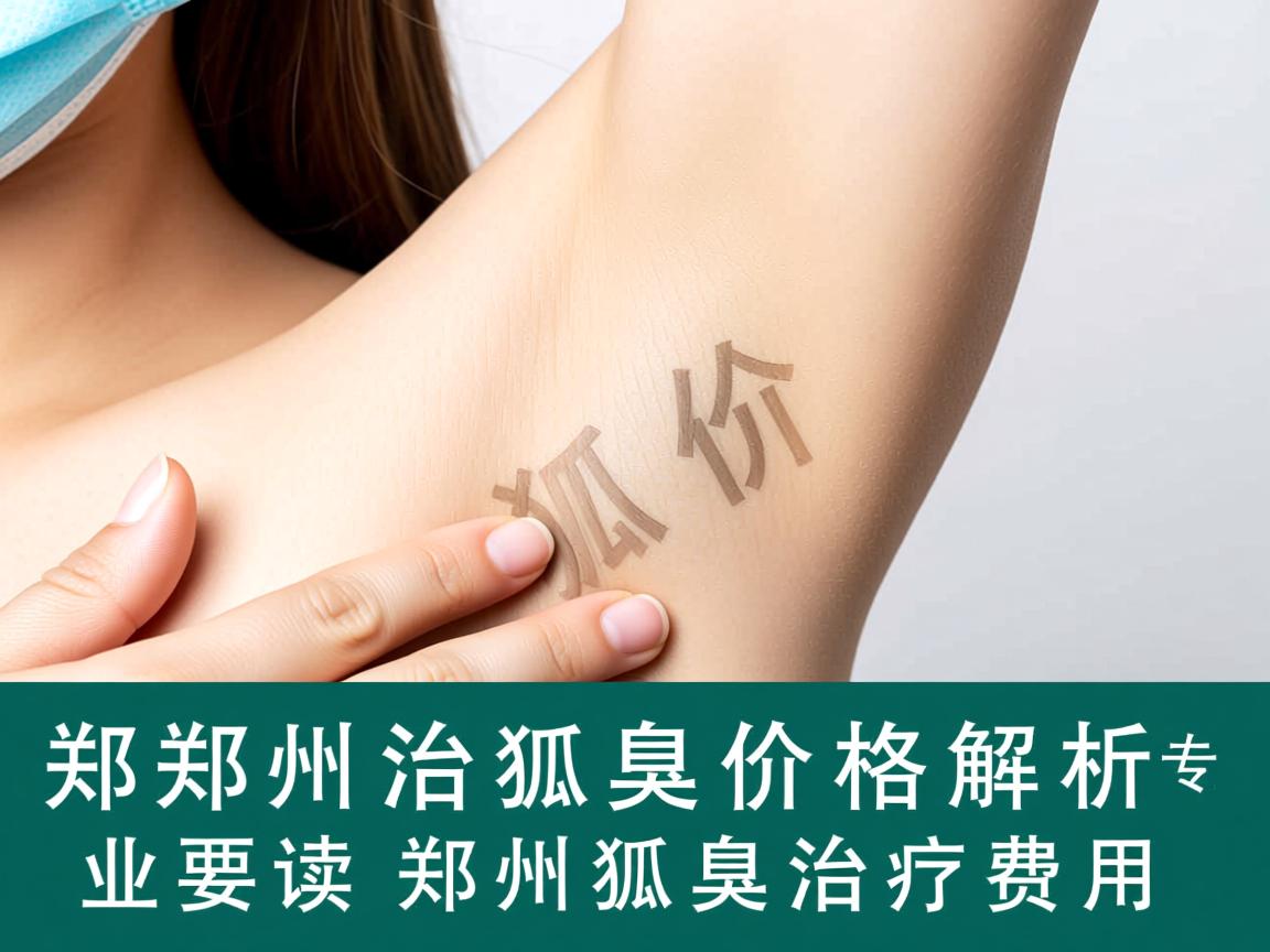 郑州治狐臭价格解析，专业解读郑州狐臭治疗费用