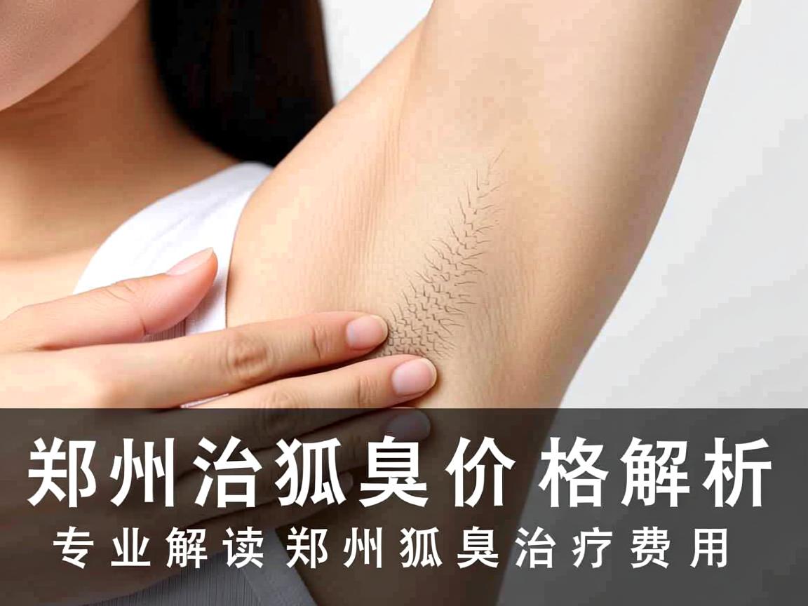 郑州治狐臭价格解析，专业解读郑州狐臭治疗费用