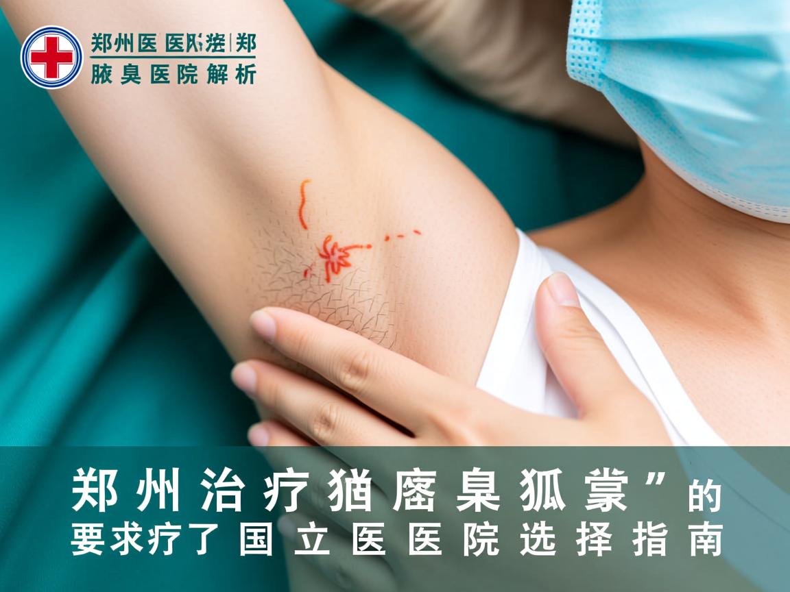 郑州附医腋臭医院解析，郑州治疗狐臭的国立医院选择指南