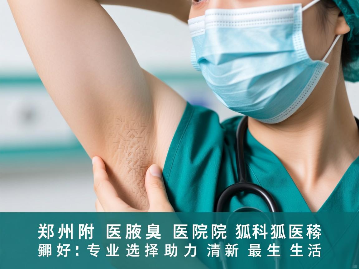 郑州附医腋臭医院解析，郑州哪家医院狐臭科最好，专业选择助力清新生活