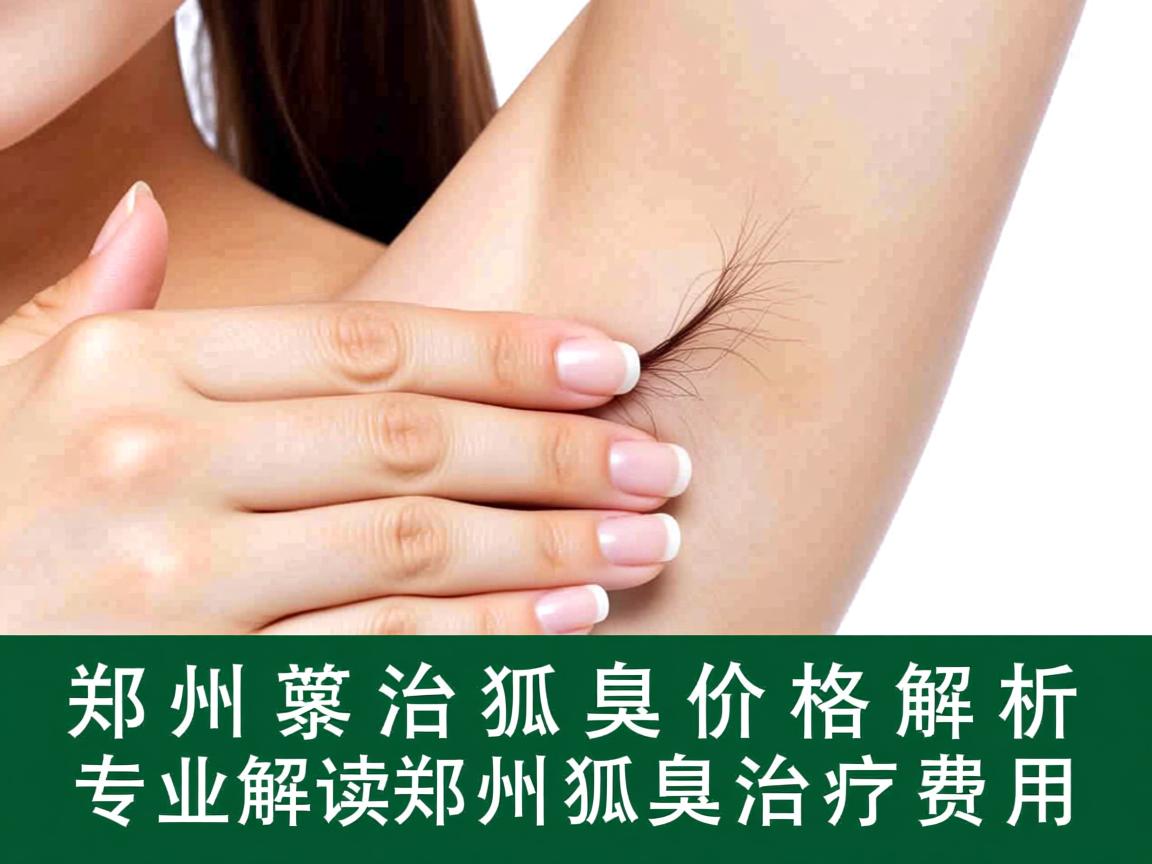 郑州治狐臭价格解析，专业解读郑州狐臭治疗费用