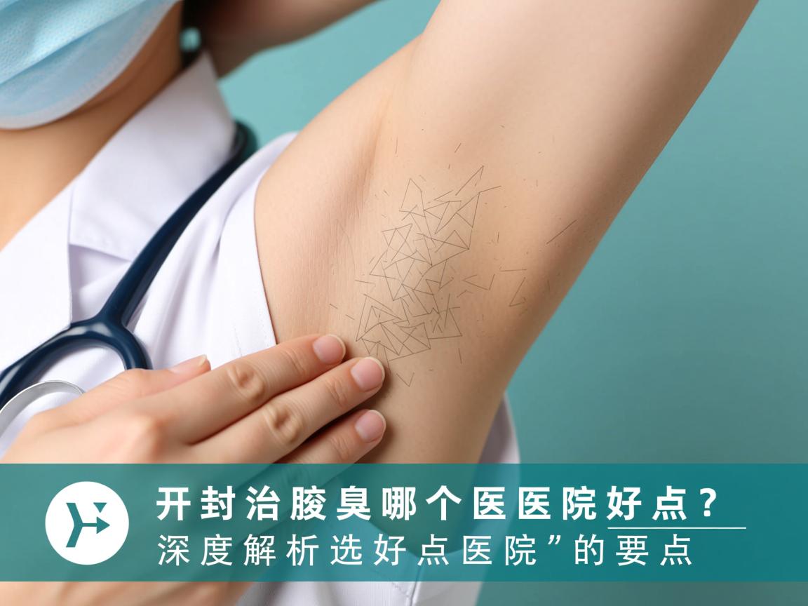 开封治腋臭哪个医院好点？深度解析选好点医院的要点