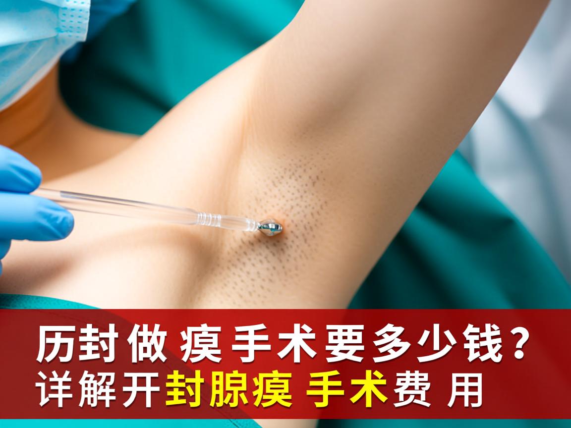 在开封做腋臭手术要多少钱？详解开封腋臭手术费用