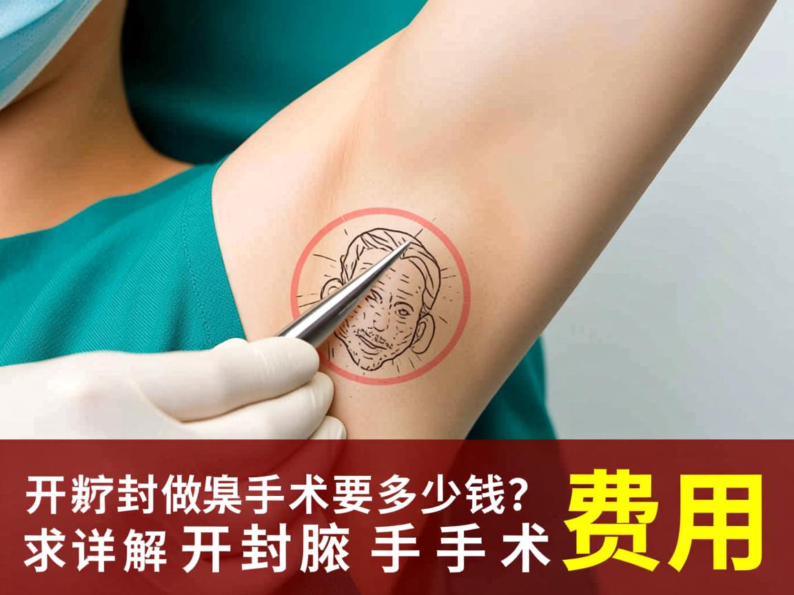 在开封做腋臭手术要多少钱？详解开封腋臭手术费用