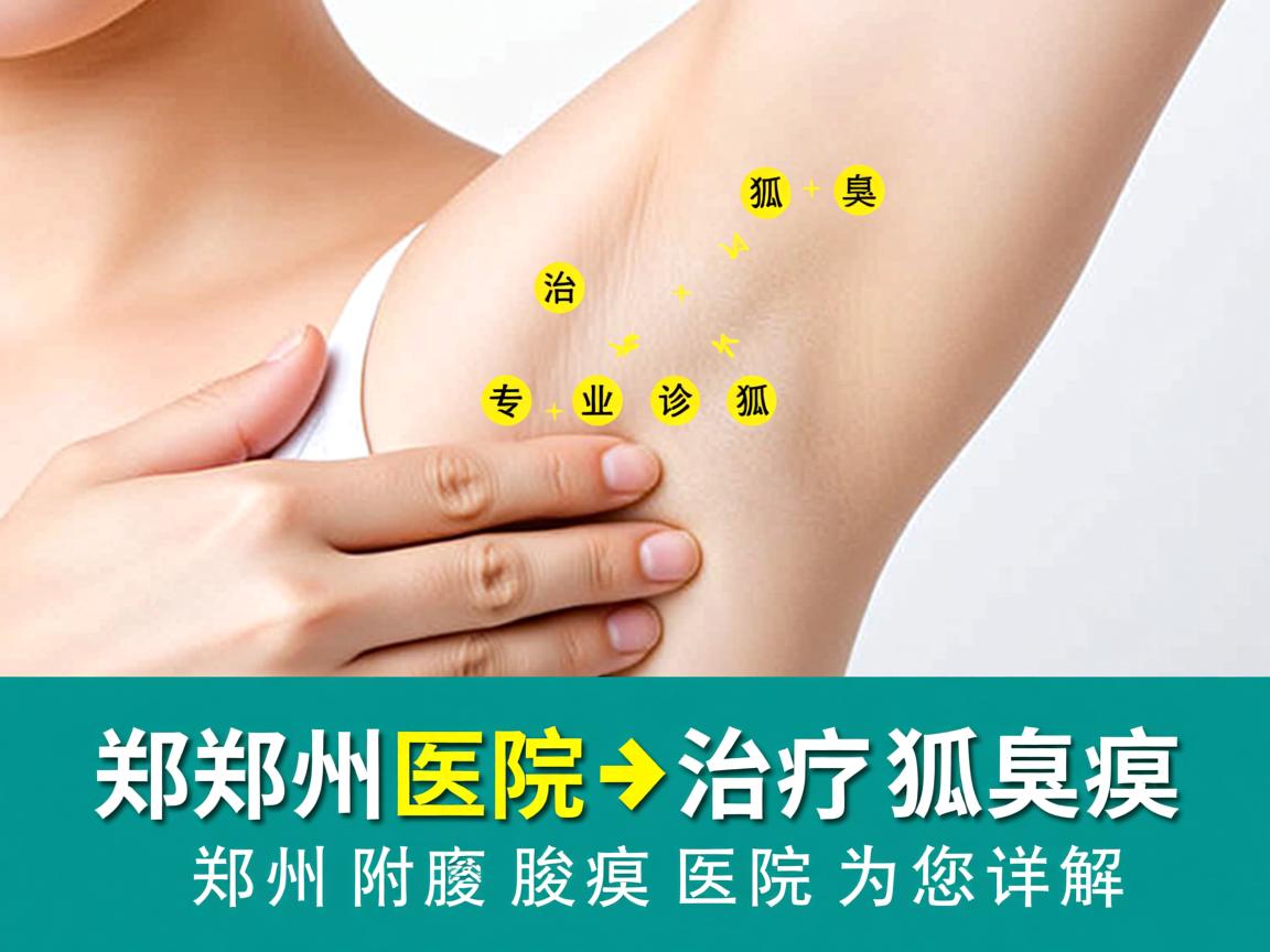 郑州医院治疗狐臭，专业诊疗狐臭，郑州附医腋臭医院为您详解