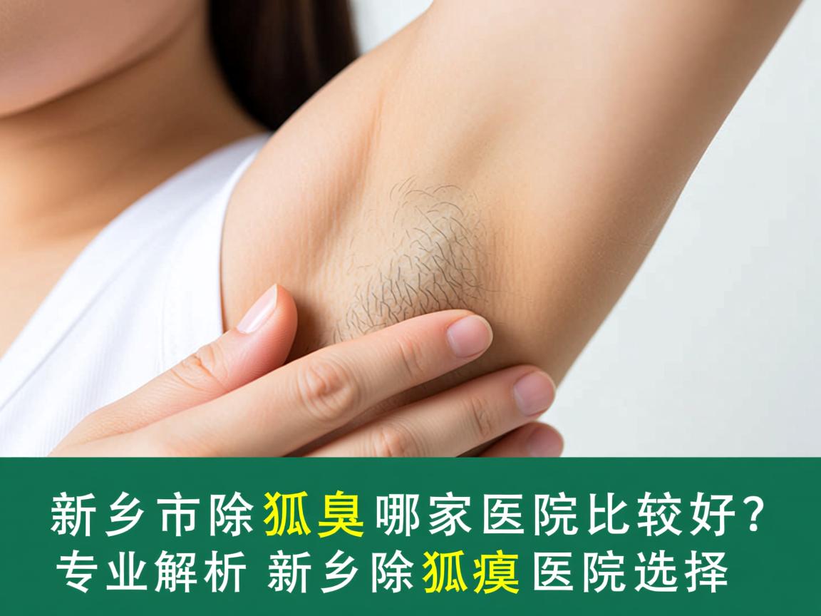 新乡市除狐臭哪家医院比较好？专业解析新乡除狐臭医院选择