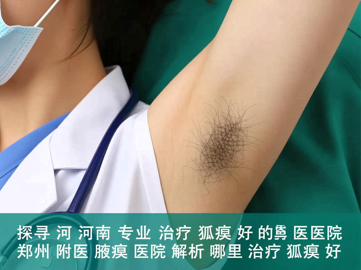 探寻河南专业治疗狐臭好的医院，郑州附医腋臭医院解析哪里治疗狐臭好