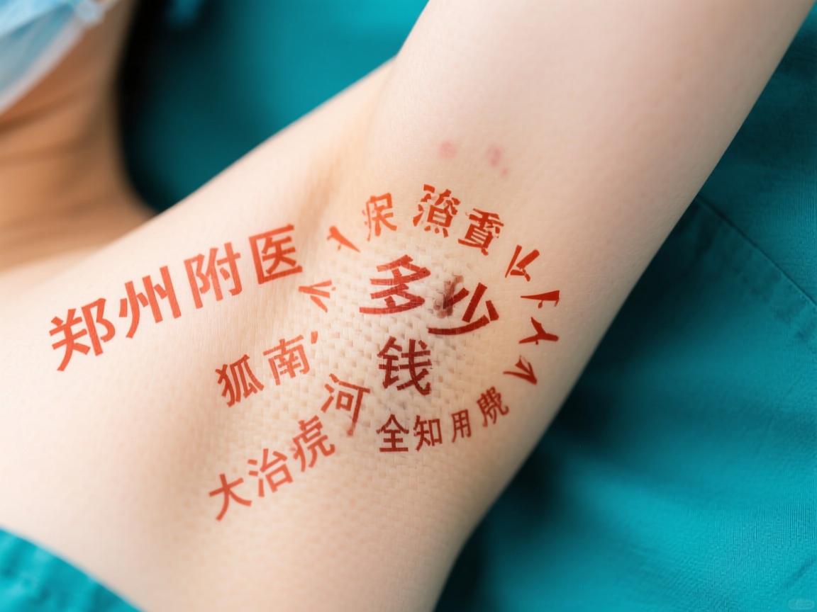 郑州附医腋臭医院解析，河南治疗狐臭大概要多少钱？狐臭治疗费用全知道