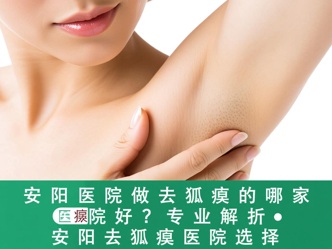 安阳医院做去狐臭的哪家医院好？专业解析安阳去狐臭医院选择