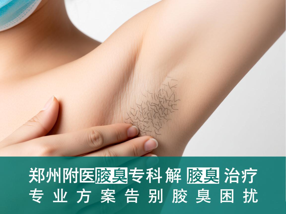 郑州附医腋臭专科解析腋臭治疗，专业方案告别腋臭困扰