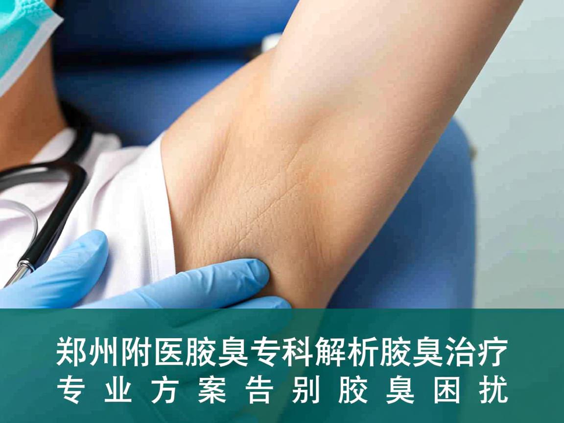 郑州附医腋臭专科解析腋臭治疗，专业方案告别腋臭困扰