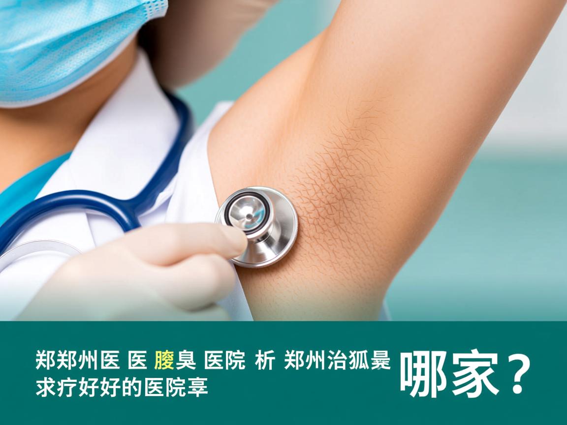 郑州附医腋臭医院解析，郑州治狐臭最好的医院是哪家？