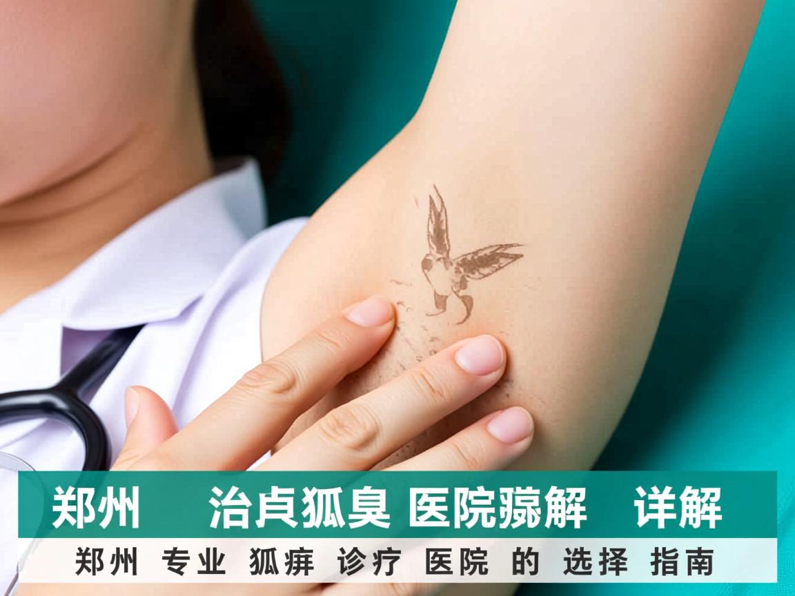 郑州治狐臭医院详解，郑州专业狐臭诊疗医院的选择指南