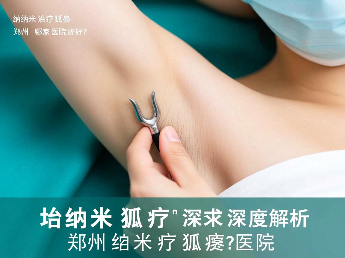 纳米治疗狐臭郑州哪家医院好？深度解析郑州纳米治疗狐臭医院