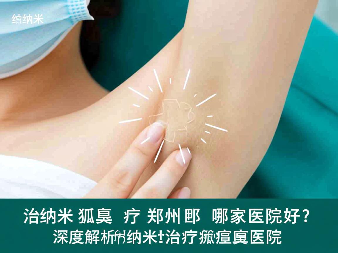 纳米治疗狐臭郑州哪家医院好？深度解析郑州纳米治疗狐臭医院