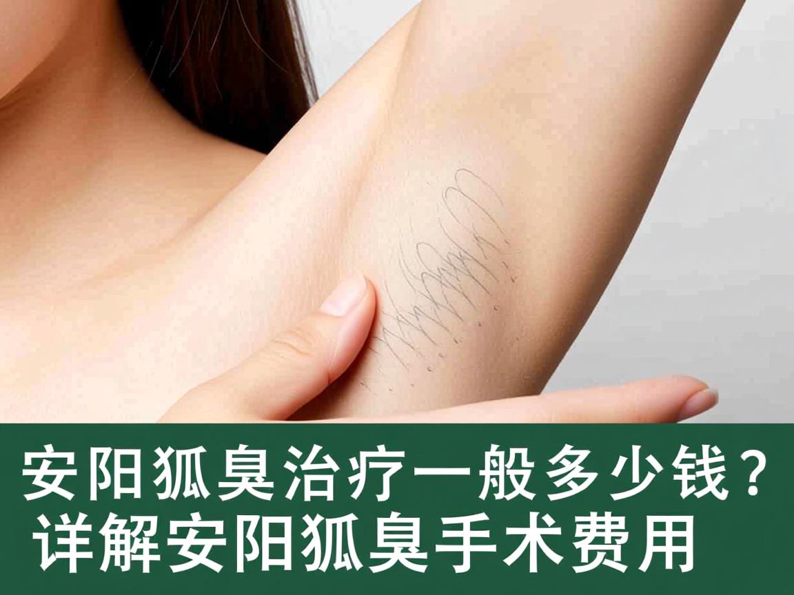 安阳狐臭治疗一般多少钱？详解安阳狐臭手术费用