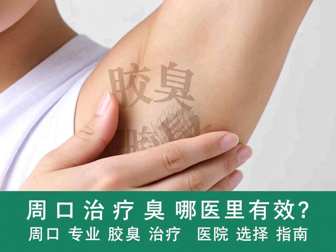 周口治疗腋臭哪里有效？周口专业腋臭治疗医院选择指南