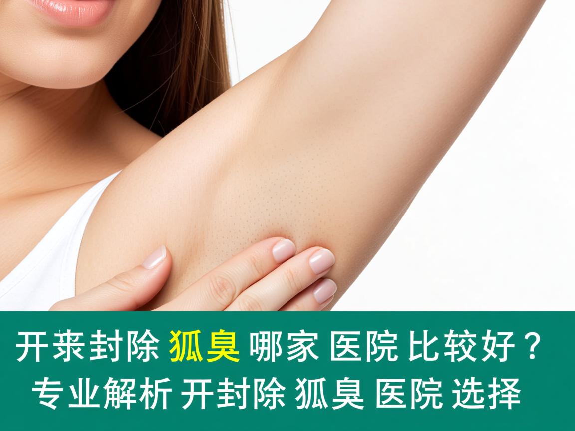 开封除狐臭哪家医院比较好？专业解析开封除狐臭医院选择