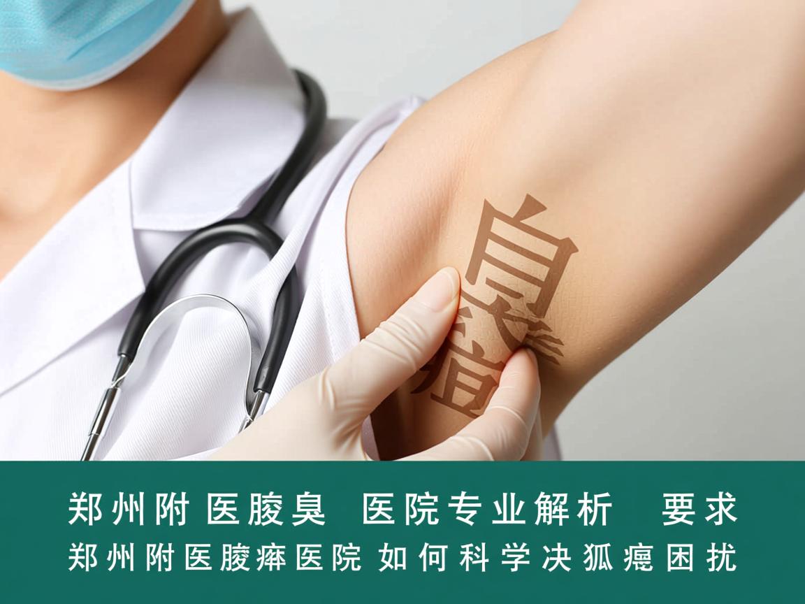 郑州附医腋臭医院专业解析，郑州附医腋臭医院如何科学解决狐臭困扰