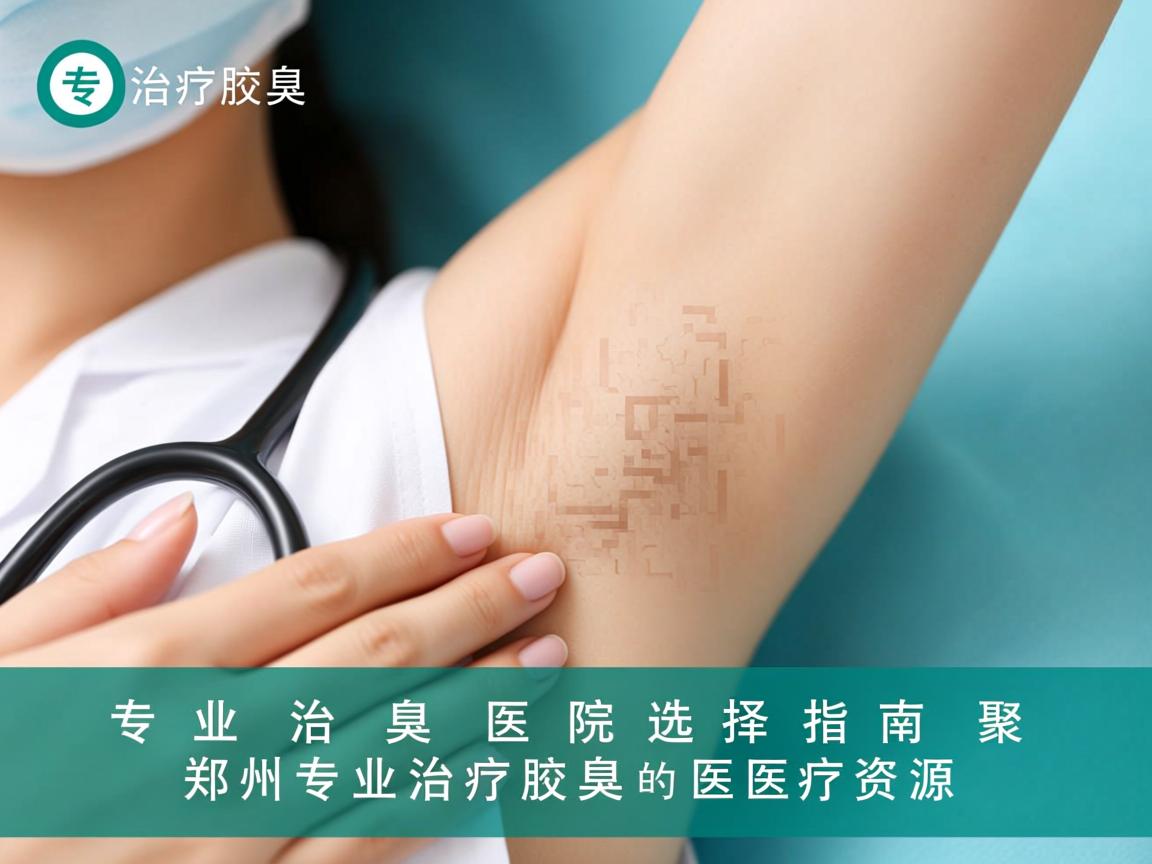 专业治疗腋臭医院选择指南，聚焦郑州专业治疗腋臭的医疗资源