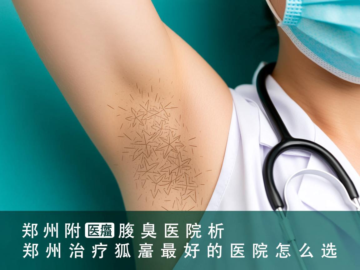 郑州附医腋臭医院解析，郑州治疗狐臭最好的医院怎么选