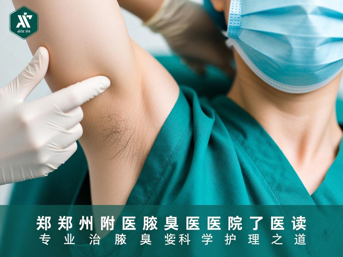 郑州附医腋臭医院解读，专业治腋臭医院的科学护理之道