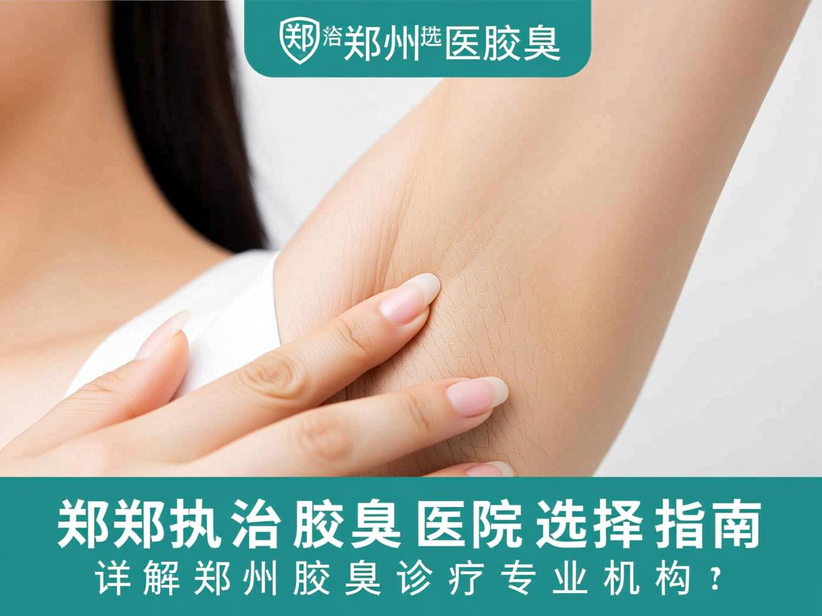 郑州治疗腋臭医院选择指南，详解郑州腋臭诊疗专业机构