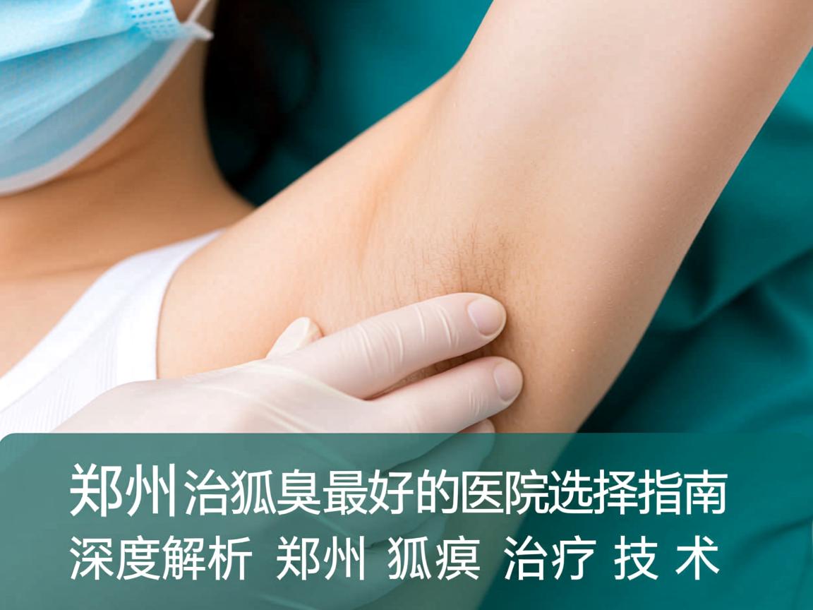 郑州治狐臭最好的医院选择指南，深度解析郑州狐臭治疗技术