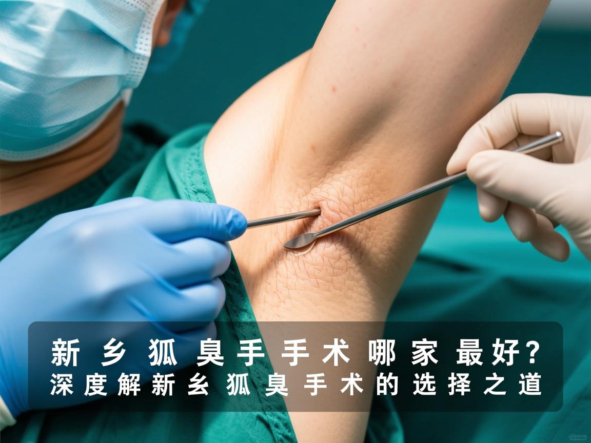 新乡狐臭手术哪家最好？深度解析新乡狐臭手术的选择之道