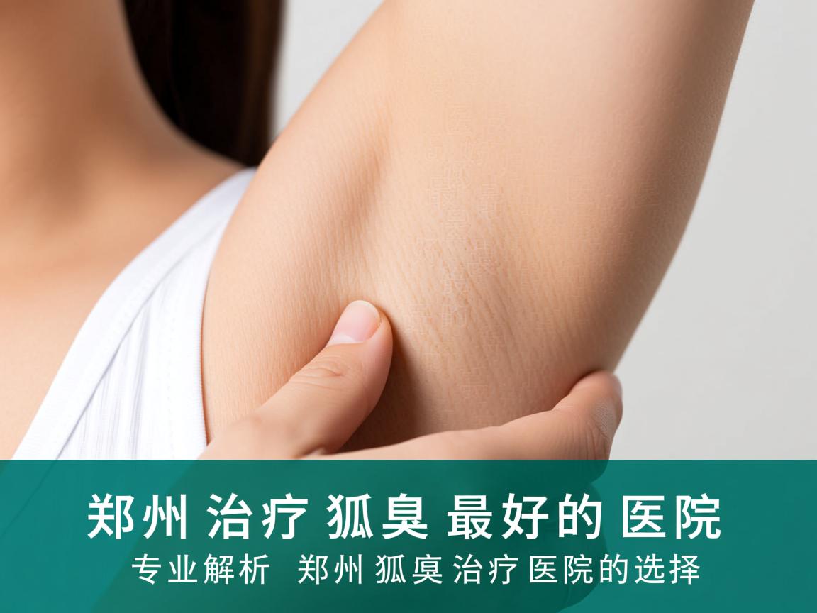 郑州治疗狐臭最好的医院，专业解析郑州狐臭治疗医院的选择