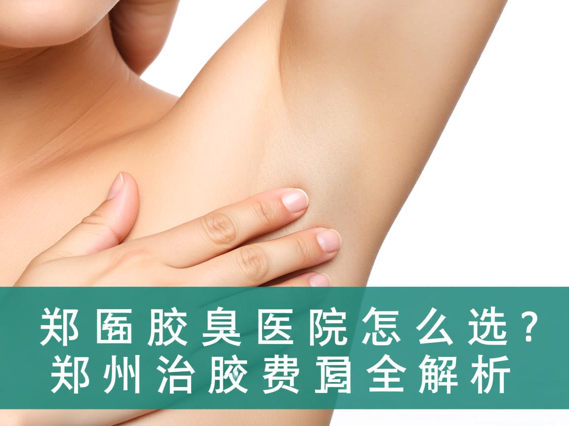 郑州治腋臭医院怎么选？郑州治腋臭费用全解析