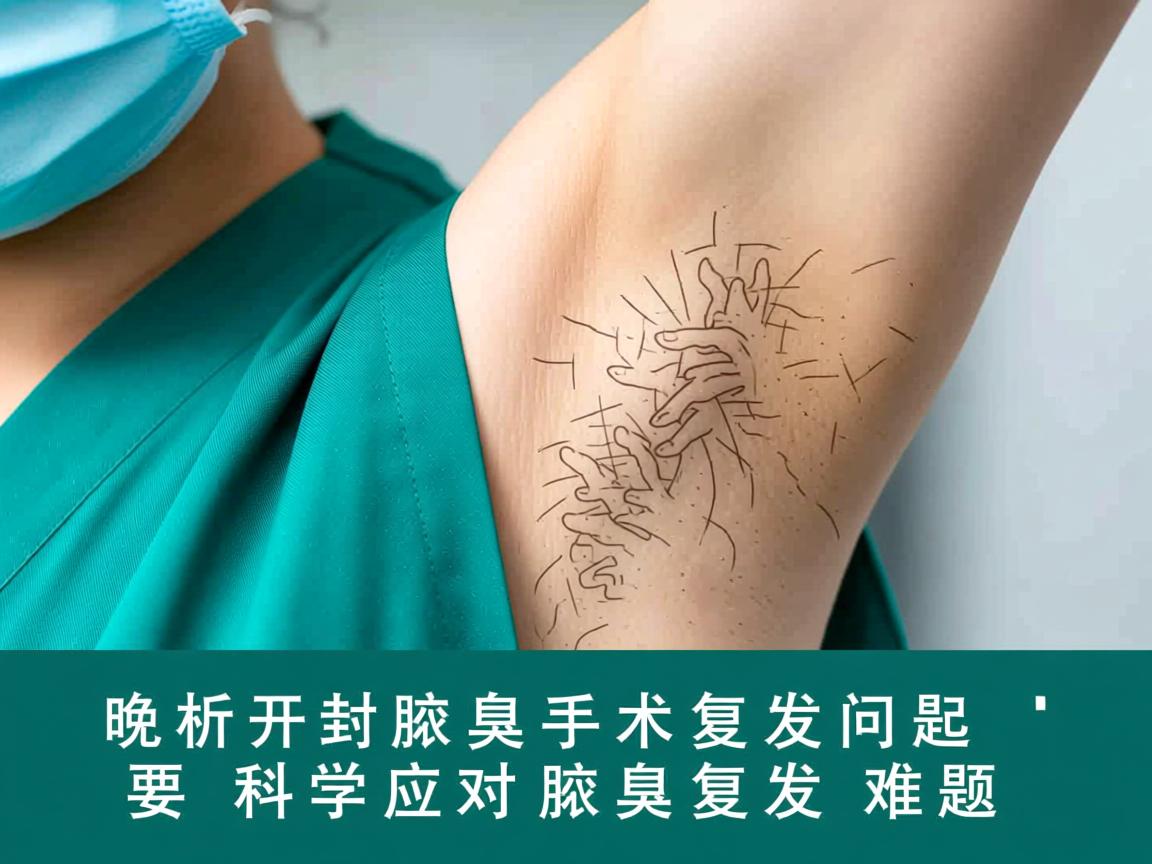 解析开封腋臭手术复发问题 科学应对腋臭复发难题