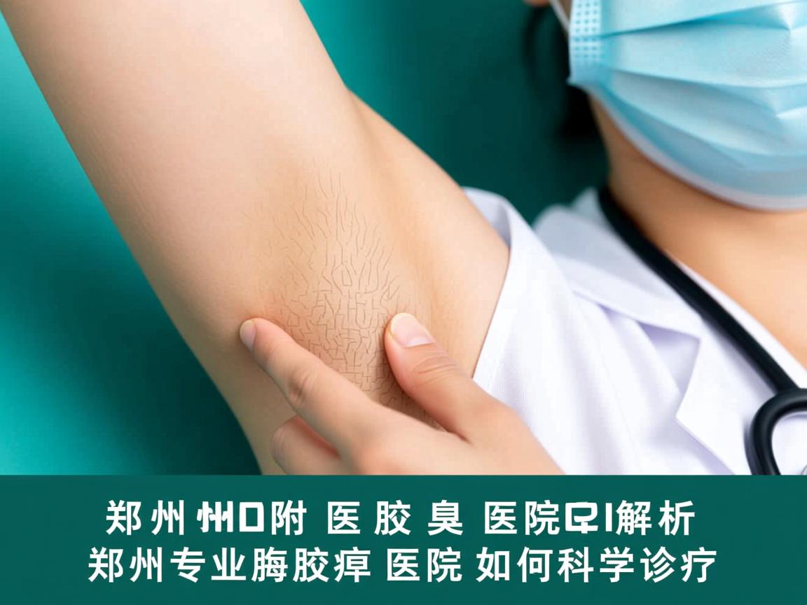 郑州附医腋臭医院解析，郑州专业腋臭医院如何科学诊疗