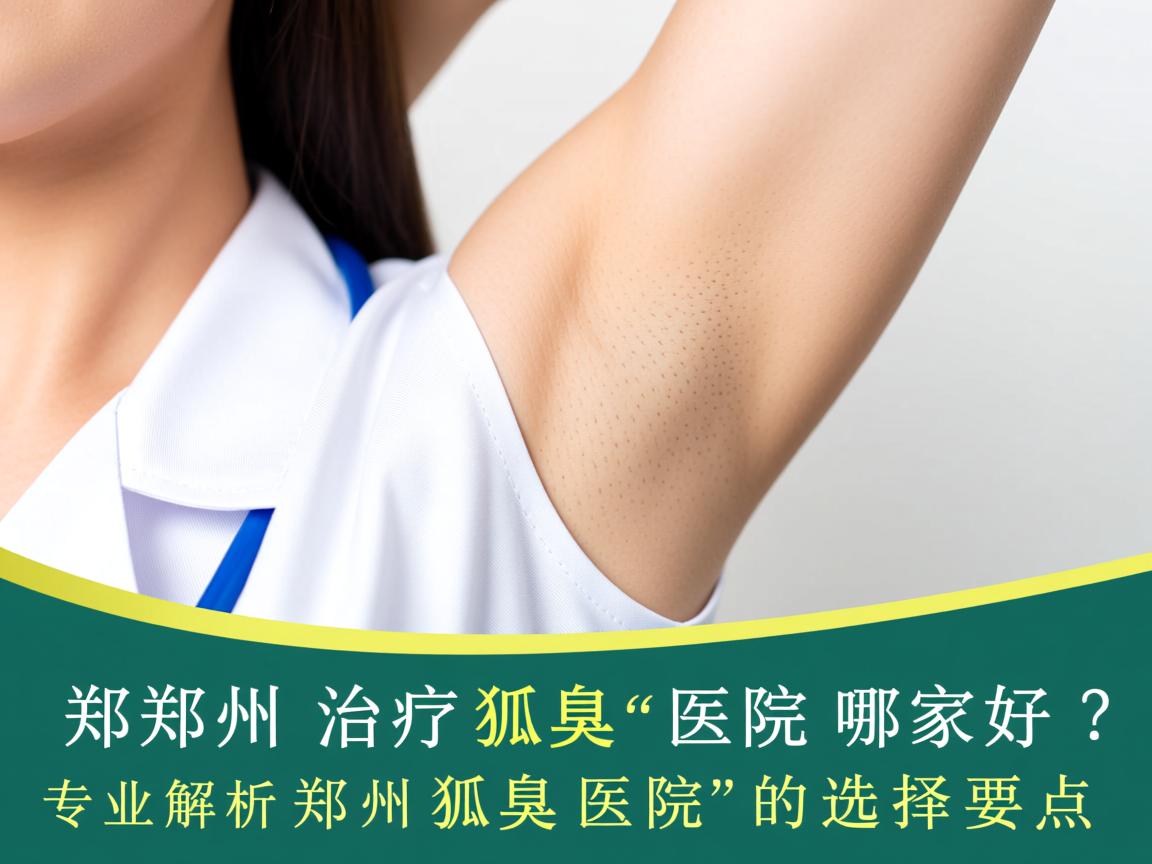 郑州治疗狐臭医院哪家好？专业解析郑州狐臭医院的选择要点