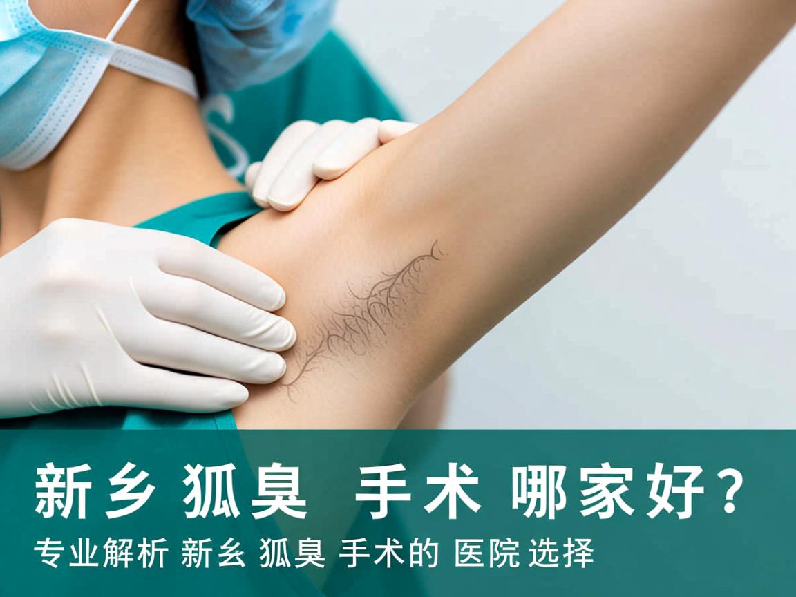 新乡狐臭手术哪家好？专业解析新乡狐臭手术的医院选择