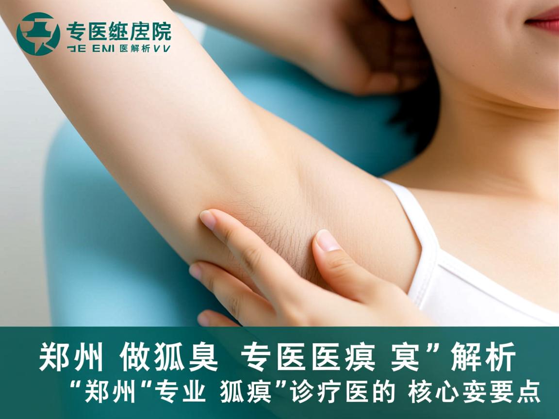 郑州做狐臭专医院解析，郑州专业狐臭诊疗的核心要点
