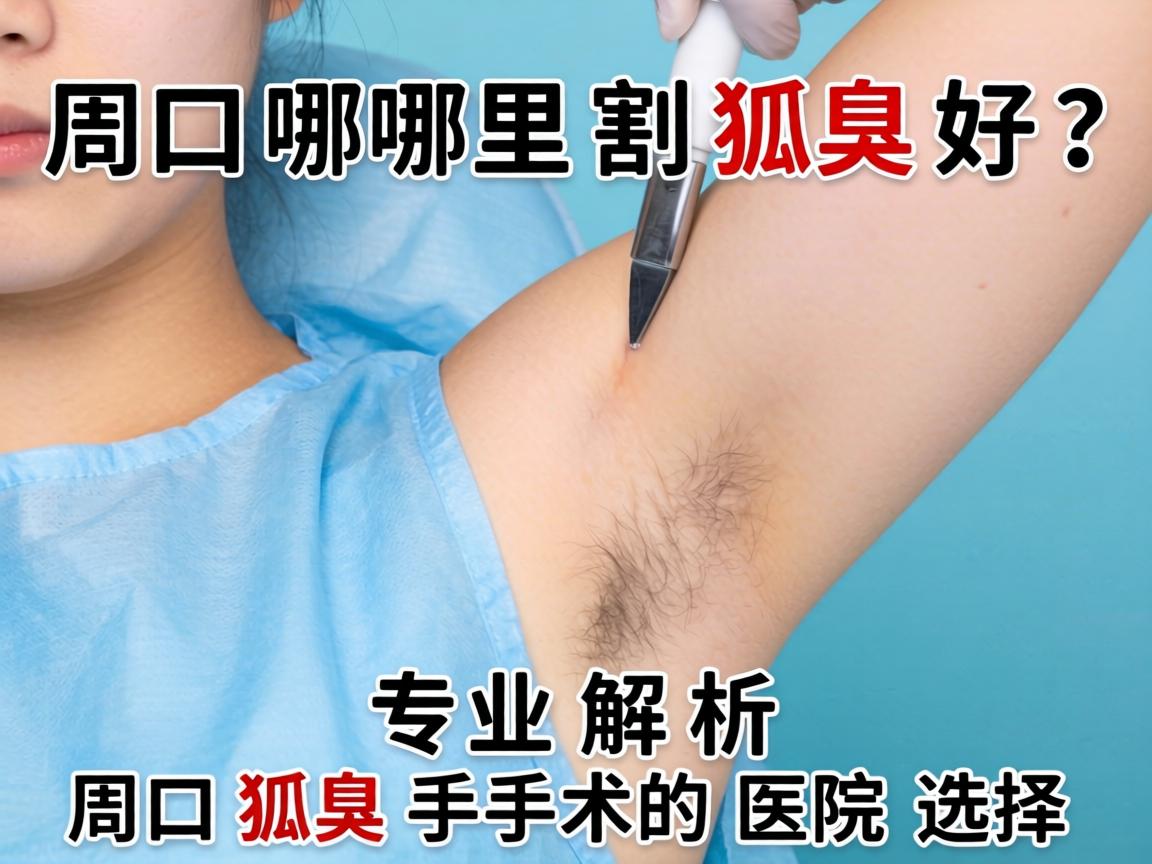 周口哪里割狐臭好？专业解析周口狐臭手术的医院选择