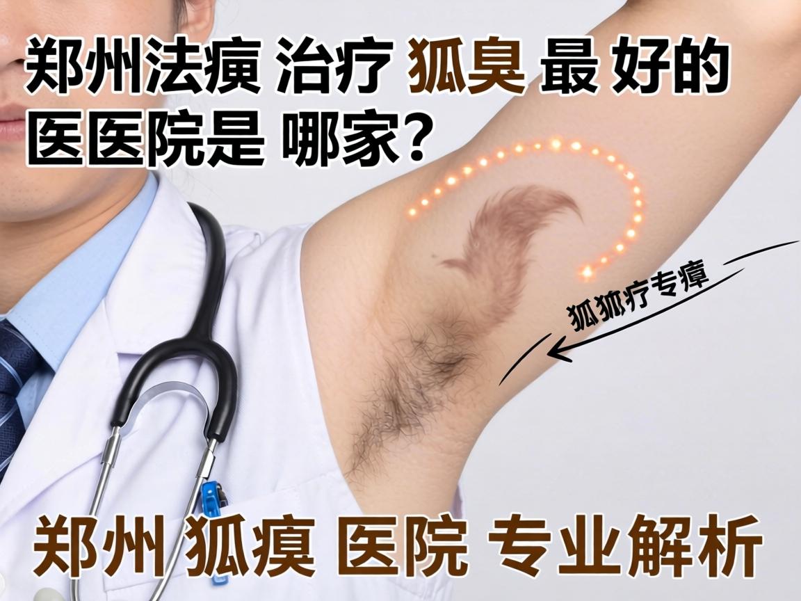 郑州治疗狐臭最好的医院是哪家？郑州狐臭医院专业解析