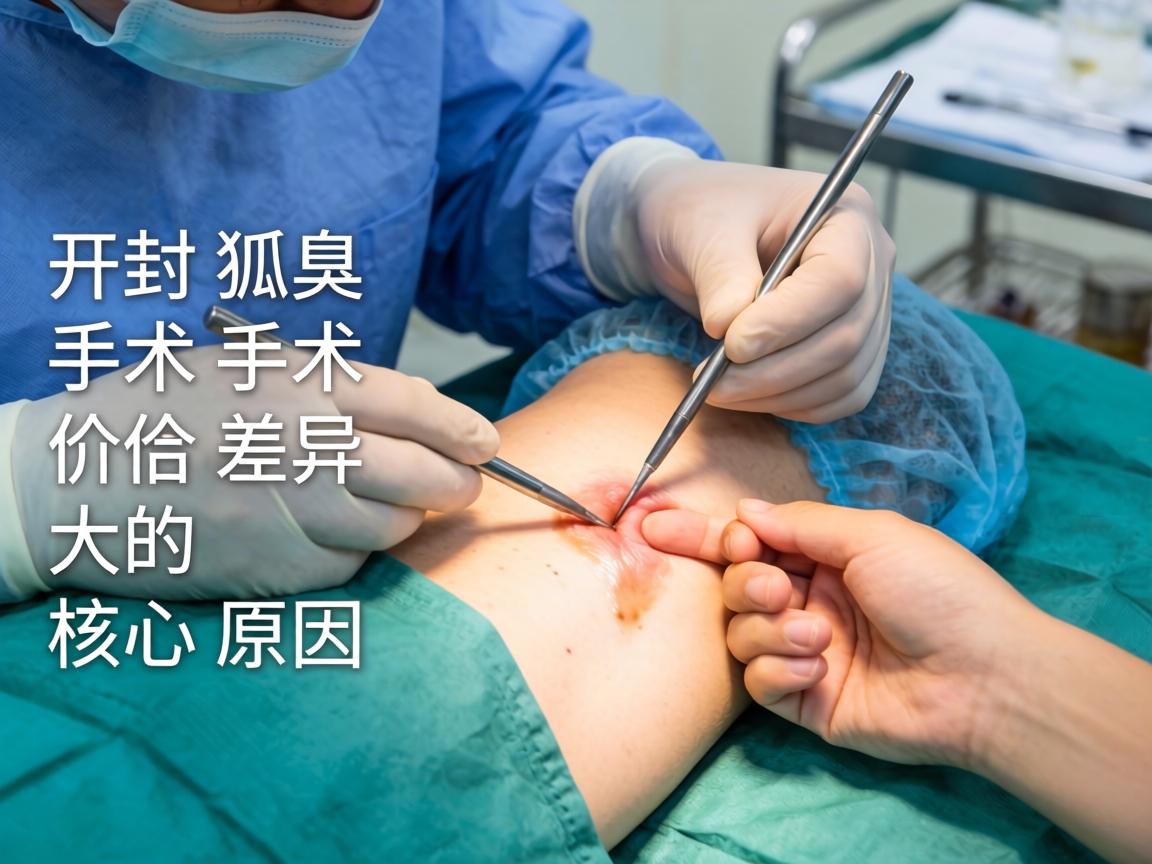 深度解析开封狐臭手术费用，开封狐臭手术价格差异大的核心原因
