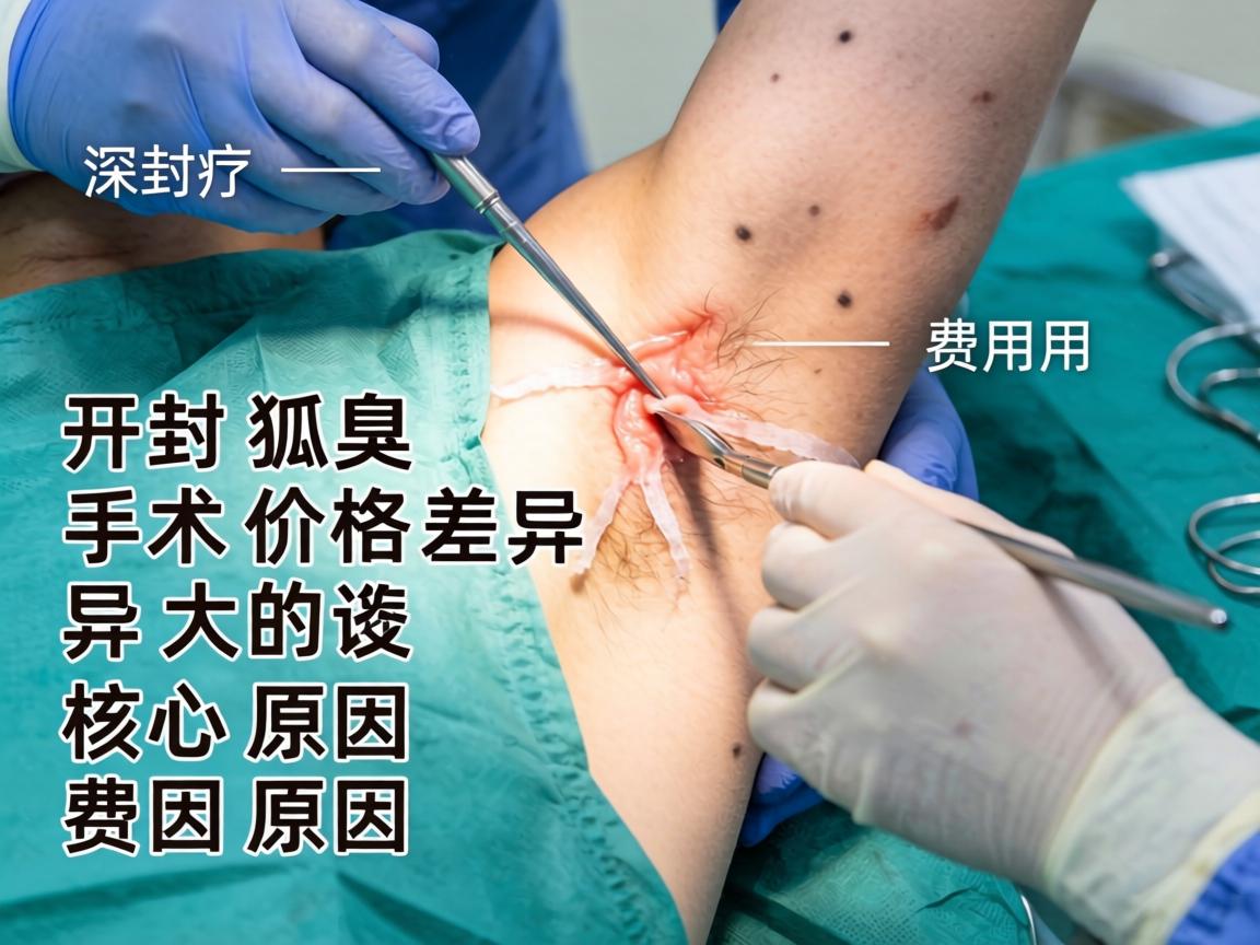 深度解析开封狐臭手术费用，开封狐臭手术价格差异大的核心原因