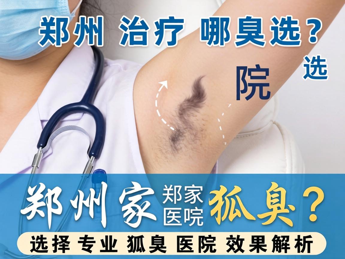 郑州治疗狐臭选择哪家医院？郑州专业狐臭医院效果解析
