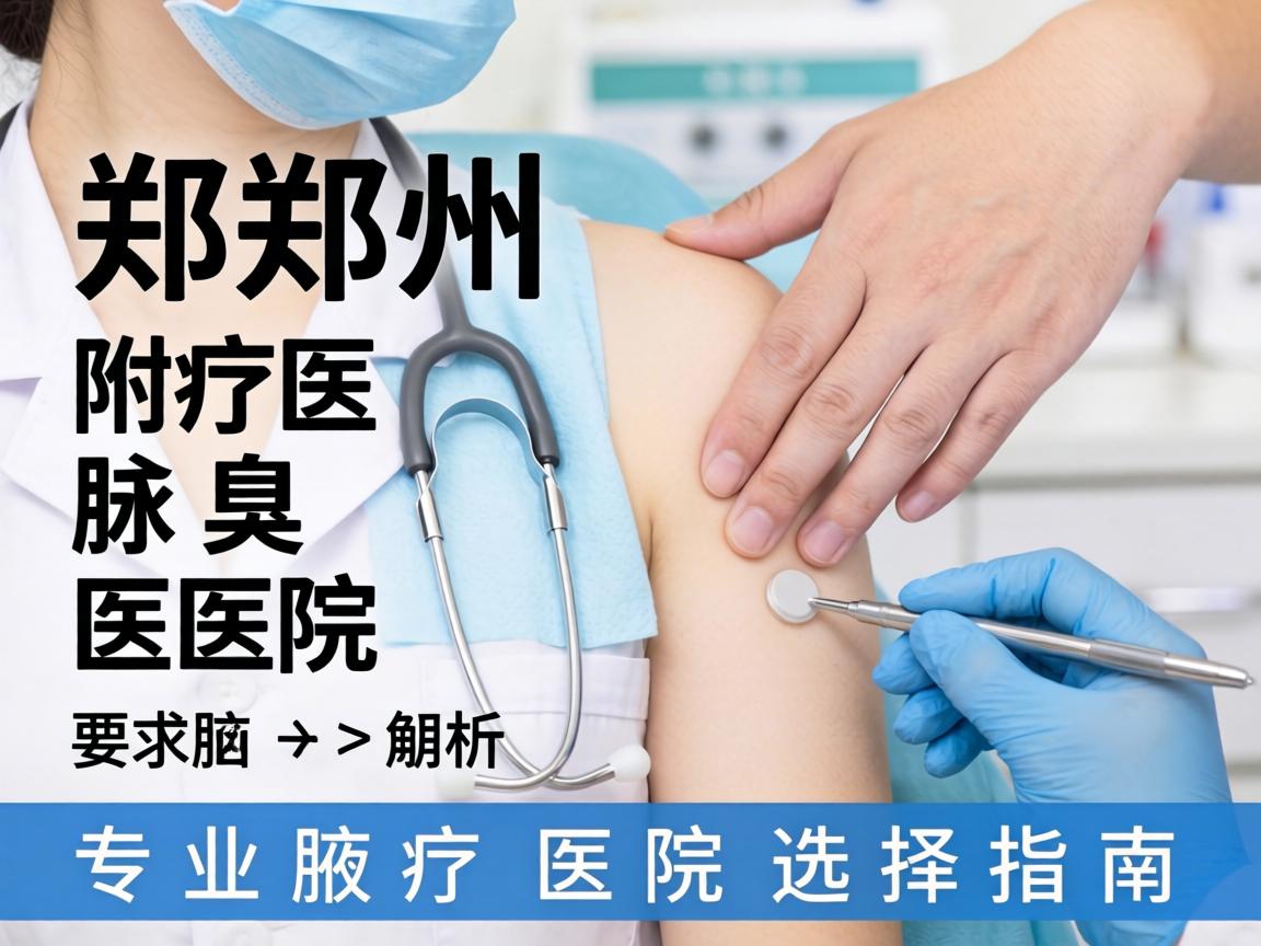 郑州附医腋臭医院解析，郑州专业腋臭医院选择指南