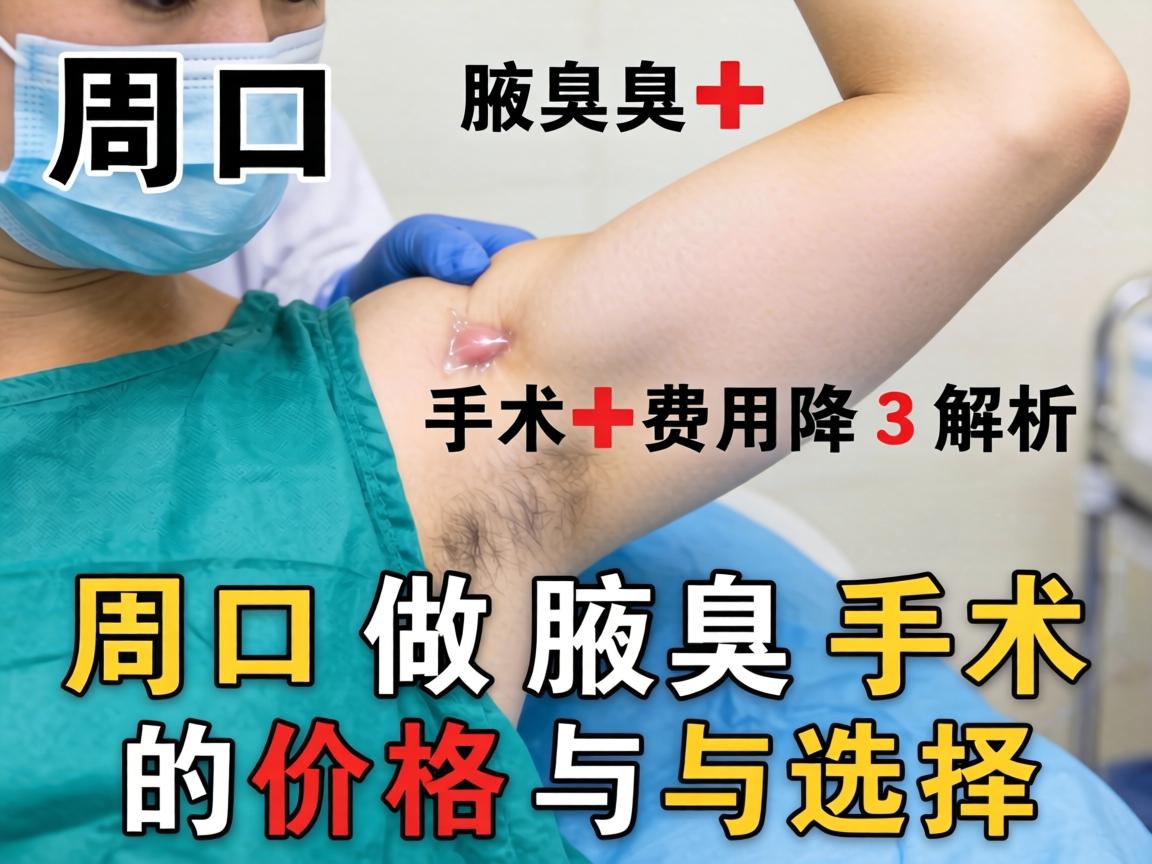 周口腋臭手术费用解析，周口做腋臭手术的价格与选择