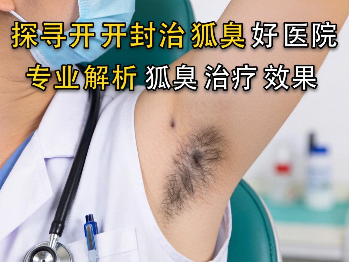 探寻开封治狐臭好医院，专业解析狐臭治疗效果